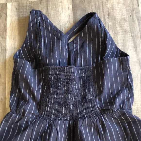 Roxy From The Side Halter Striped Dress NEW M - Picture 8 of 8